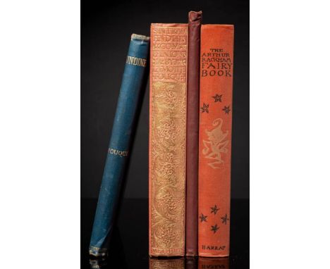 RACKHAM, Arthur : (illustrator) - The Arthur Rackham Fairy Book, 8 colour plates, org. decorative brick red cloth, 8vo, Harra
