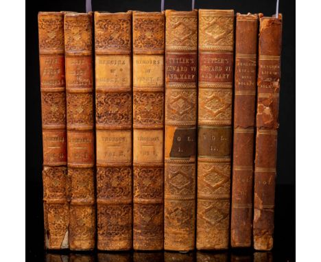 D'ISRAELI, I - Commentaries on the Life and Reign of Charles the First : 3 vols, cont. calf worn on spines, 8vo, Henry Colbur