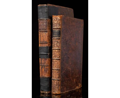 D'EWES, Sir Simonds - The Journals of all the Parliaments During the Reign of Queen Elizabeth : calf very worn spine with ama