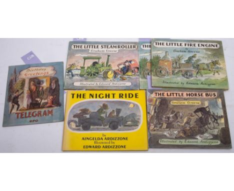 ARDIZZONE, Edward : ( illustrator ) The Little Steamroller, by Graham Greene, org. pictorial boards in matching d/w, oblong 4