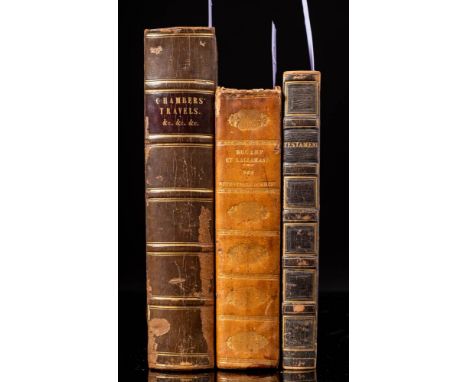 CLARKE, Edward Daniel - Travels in Russia, Tartary and Turkey : half calf, 8vo, W & R. Chambers, Edinburgh, 1839. * bound wit