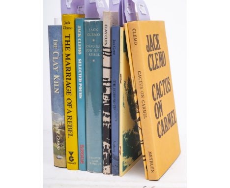 CLEMO, Jack - Confessions of a Rebel : cloth in d/w, 8vo, Chatto & Windus, first ed, 1949. With nine others by Jack Clemo inc
