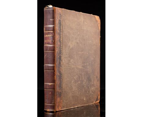 CULPEPER, Nicholas - The Complete Herbal : engraved portrait frontis.. 20 hand coloured plates showing many specimens, half c