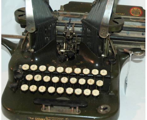 The Oliver vintage typewriter Condition Report: Available upon request