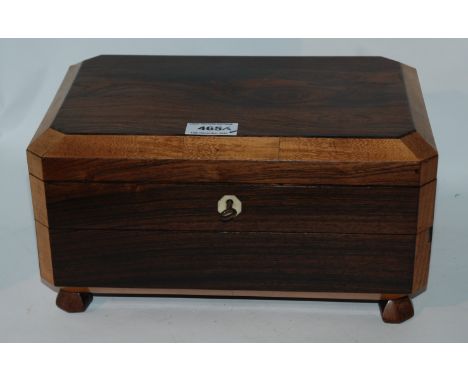 A shaped box, 31cm wide and vintage case, 40cm wide (2) Condition Report: Available upon request