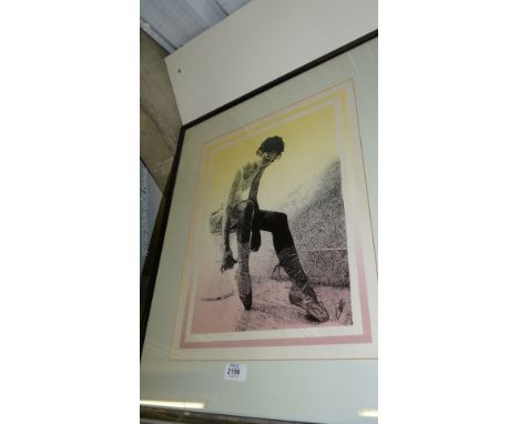A Print of a Ballerina