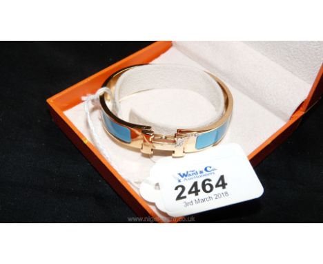 ***A boxed Hermes STYLE Bangle.