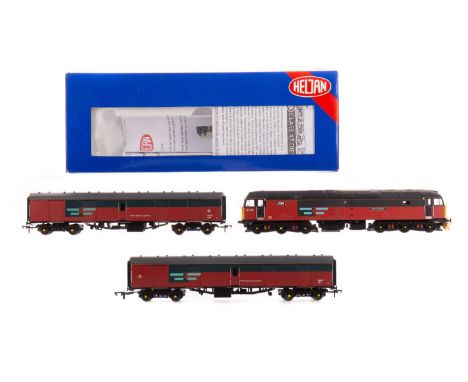 HELJAN 4620 RES 47 778 'IRRESISTIBLE' DC LOCOMOTIVE,boxed, and two Bachmann Rail Express Systems coaches (3)