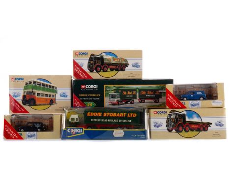 COLLECTION OF CORGI DIE- CAST MODEL VEHICLES,boxed (approximately 7)