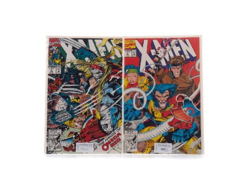 MARVEL X-MEN #4 AND #5 COMICS,first appearance of Omega Red (2)