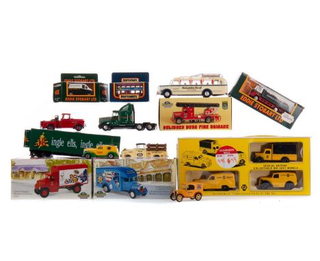 COLLECTION OF DIE-CAST MODELS, including Matchbox, Corgi and Ertl, boxed and loose