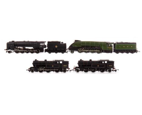 TWO BACHMANN BR LOCOMOTIVES,nos. 67610 and 67645, along with a 2006 'Wolf of Badenoch' loco and tender by L.W. Goddard of N.W