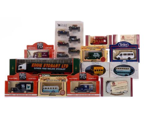 COLLECTION OF DIE-CAST VEHICLES,including Lledo Days Gone, Oxford Diecasts, Corgi, and others, predominantly boxed
