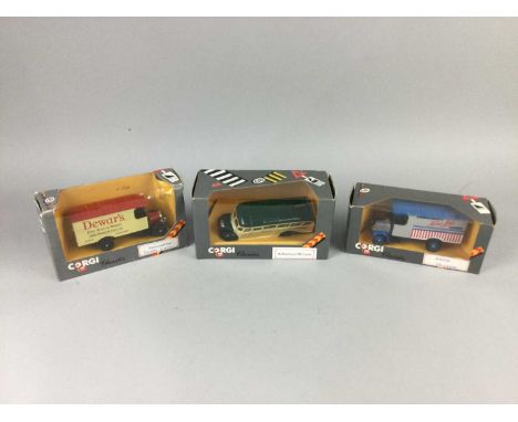 COLLECTION OF DIE-CAST VEHICLES,including Corgi Classics