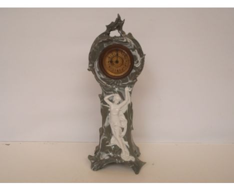 French art nouveau clock height 30cm
