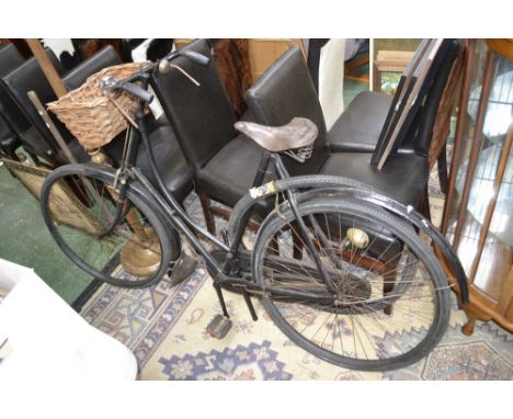A vintage bicycle