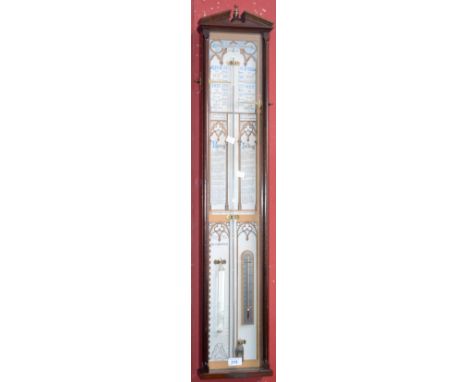 A reproduction Admiral Fitzroys Barometer