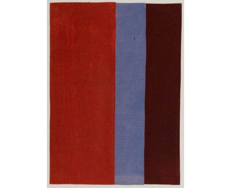 Arnulf Rainer (1929 Baden bei Wien) (F)Proportionsstudie, Farbseriegrafie, collagiert, auf Bütten, 62 cm x 45 cm Blattmaß, si