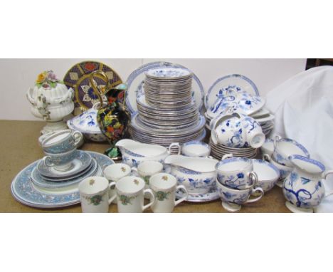 A Royal Grafton Bone China “Dynasty” pattern part tea and dinner set together with other part sets etc