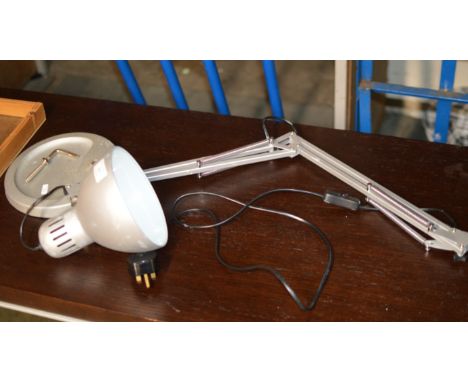 VINTAGE WORK BENCH ANGLE POISE LAMP     