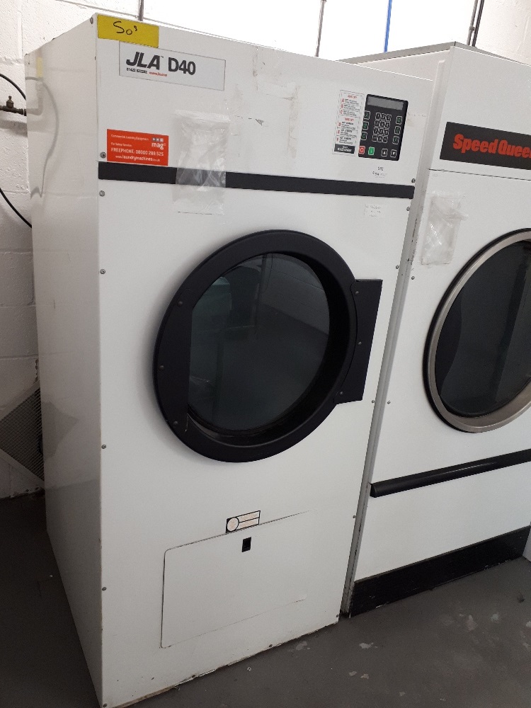 JLA D40 gas powered commercial tumble dryerMax weight 13.6kgPlease note