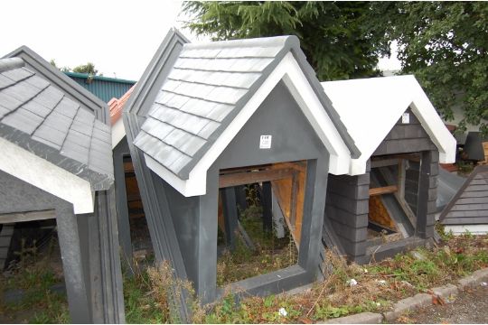 Grp Fibreglass Dormer W 1680 H 2240 D 2200 Window H 1080 W 940
