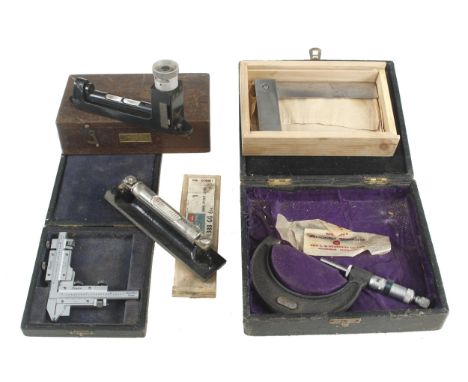 Five boxed engineer's tools G++ 