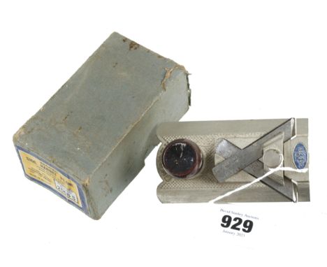 An unused RECORD No 2506 L &amp; R rebate plane in orig box G++ 