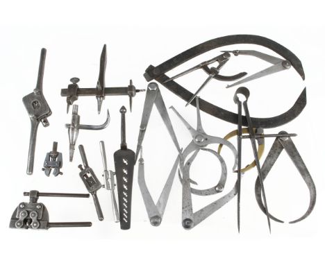11 calipers and dividers and other engineering tools G+ 