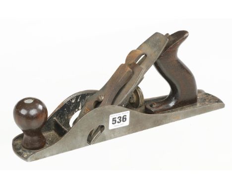 A USA STANLEY No 10 rebate plane with English iron, some light rust G 