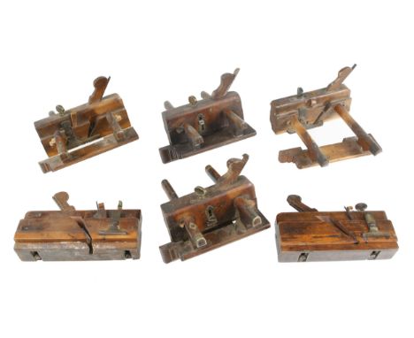 Two ploughs, two sash fillisters and two moving fillisters G 