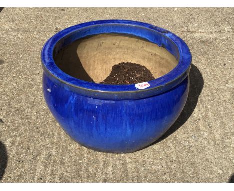 Glazed Planter - H33cm 