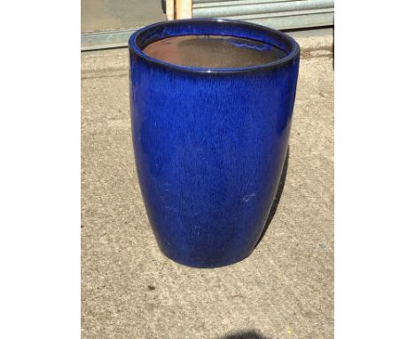 Glazed Planter - H63cm 