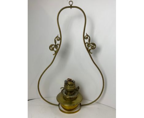 Brass Hanging Lamp 