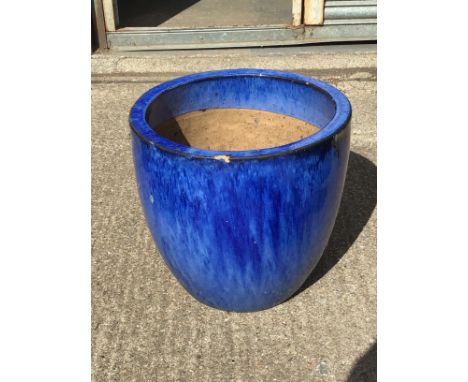 Glazed Planter - H46cm 