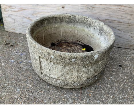 Circular Concrete Planter - 50cm Diameter 