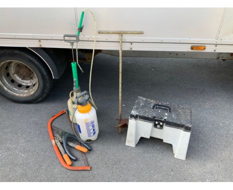Garden Sprayer and Tools 