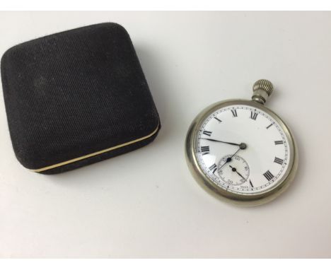 Military Pocket Watch - Working Order - Marked B.54 with Arrow 