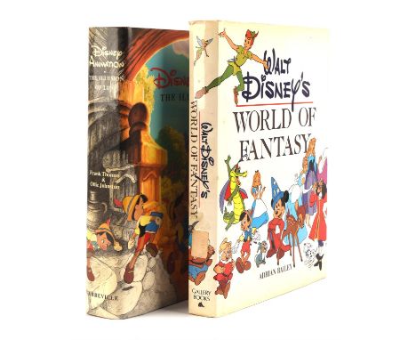 Walt Disneys The Illusion of Life and World of Fantasy: a pair of lavishly illustrated hardcover books (1981/1987).This lot f