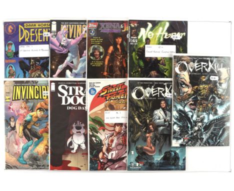 Independent Comic books: A group of 235 copper / modern age comics including Invincible, Stray Dogs, Blade Runner, Street Fig