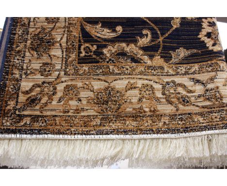 A blue ground Ziegler carpet, 230cm x 160cm