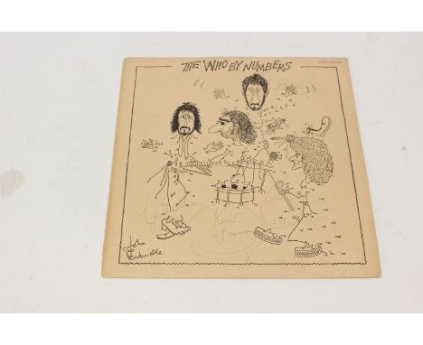  The Who by Numbers, fully autographed vinyl LP signed in black biro in Germany, signed at a concert, clients father obtained