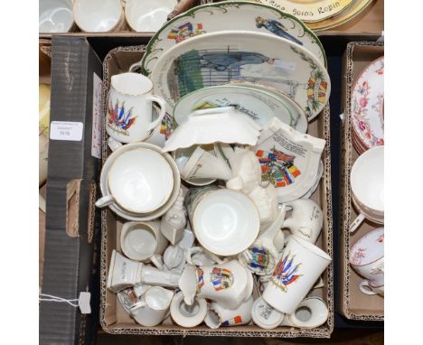 Quantity of WW1 Service/Commemorative ware including Goss and Spode (40pcs) 