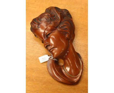 A Goebel wall plaque, stamped on back 