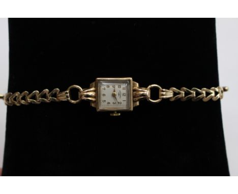A 9ct gold Rotary bracelet watch, gross weight 13.5gms approx
