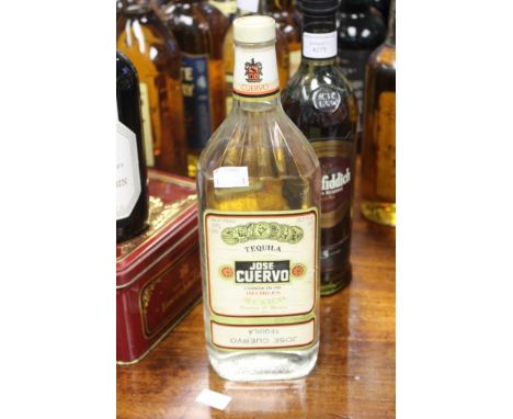 A 1960s bottle of Tequila