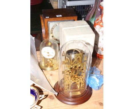 1930's mantel clock and two anniversary clocks (3).