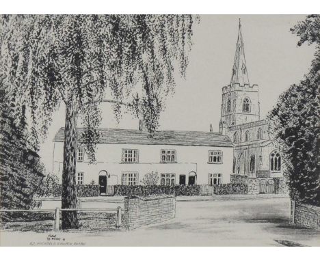 Quantity of assorted pictures and prints inlcuding a 19th century English School, Coaching scene, watercolour sketch, 11.5x18