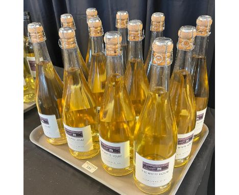 Welsh Wine, The award winning Whitehouse Heritage Vineyard, sparkling white wine, 2018, twelve bottles. 75cl. 11.5% by volume