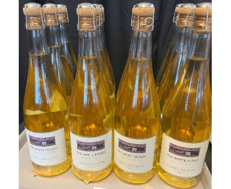 Welsh Wine, The award winning Whitehouse Heritage Vineyard, sparkling white wine, 2018, twelve bottles.75cl. 11.5% by volume 